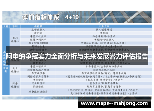 阿申纳争冠实力全面分析与未来发展潜力评估报告